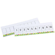 1-10 Number Paths Grades Prek-K Set of 10