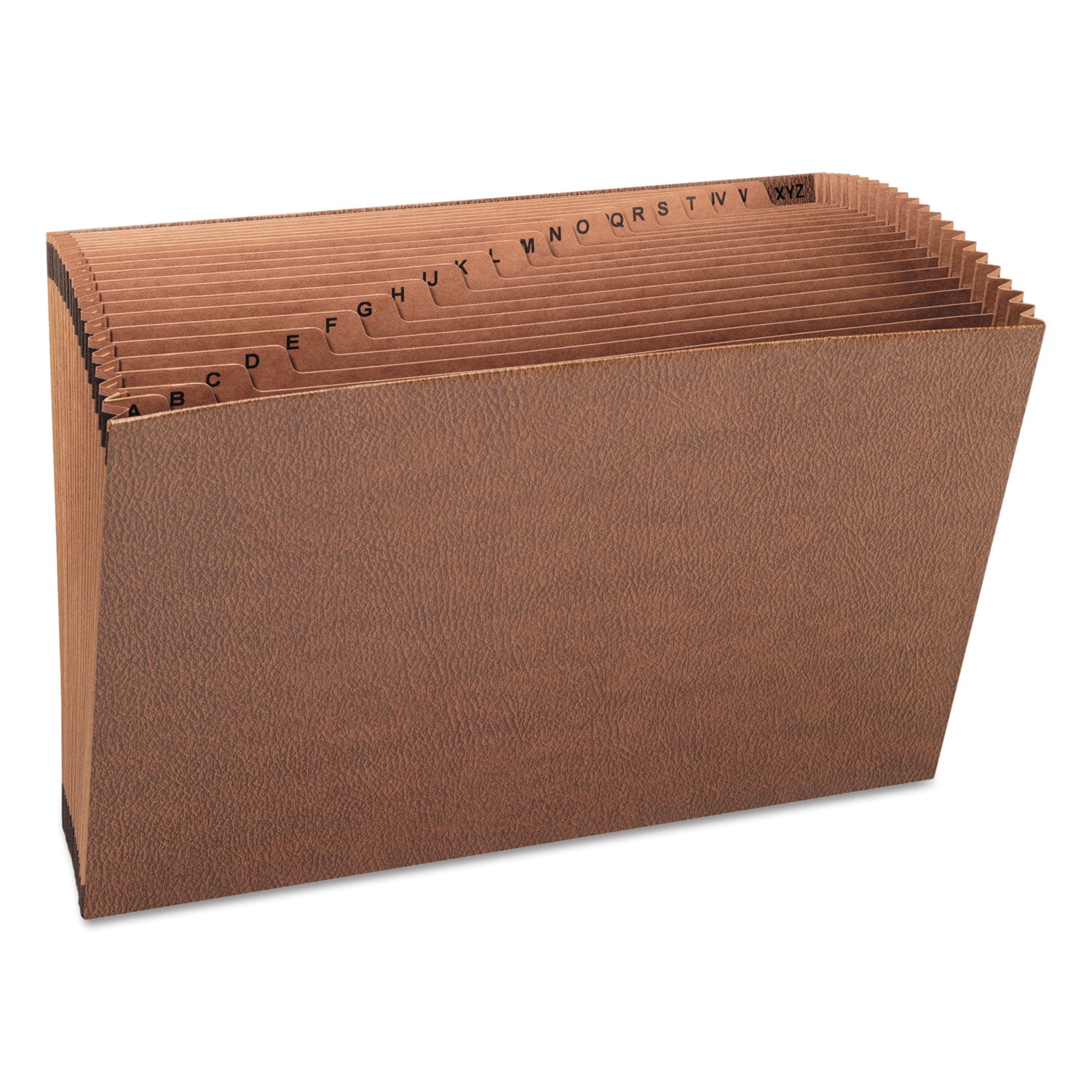Smead TUFF Legal Recycled Expanding File - 8 1/2" x 14" - 7/8" Expansion - 21 Pocket(s) - Redrope - Tear Resistant, Reinforced Gusset - 30% Recycled - 1 Each
