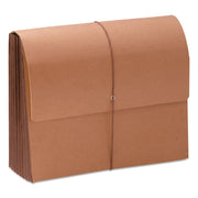 12 3/8" x 10" - 7" Expansion - Top Tab Location - Redrope - Redrope - Tear Resistant, Reinforced Gusset, Elastic Closure, Flap Closure - 30% Recycled - 1 Each