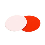 Cardstock Circles 4 Diameter Red and White set of 50