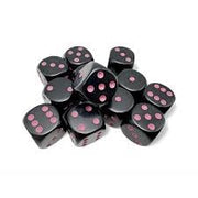 d6Cube 16mm Opaque Black with Pink (12)