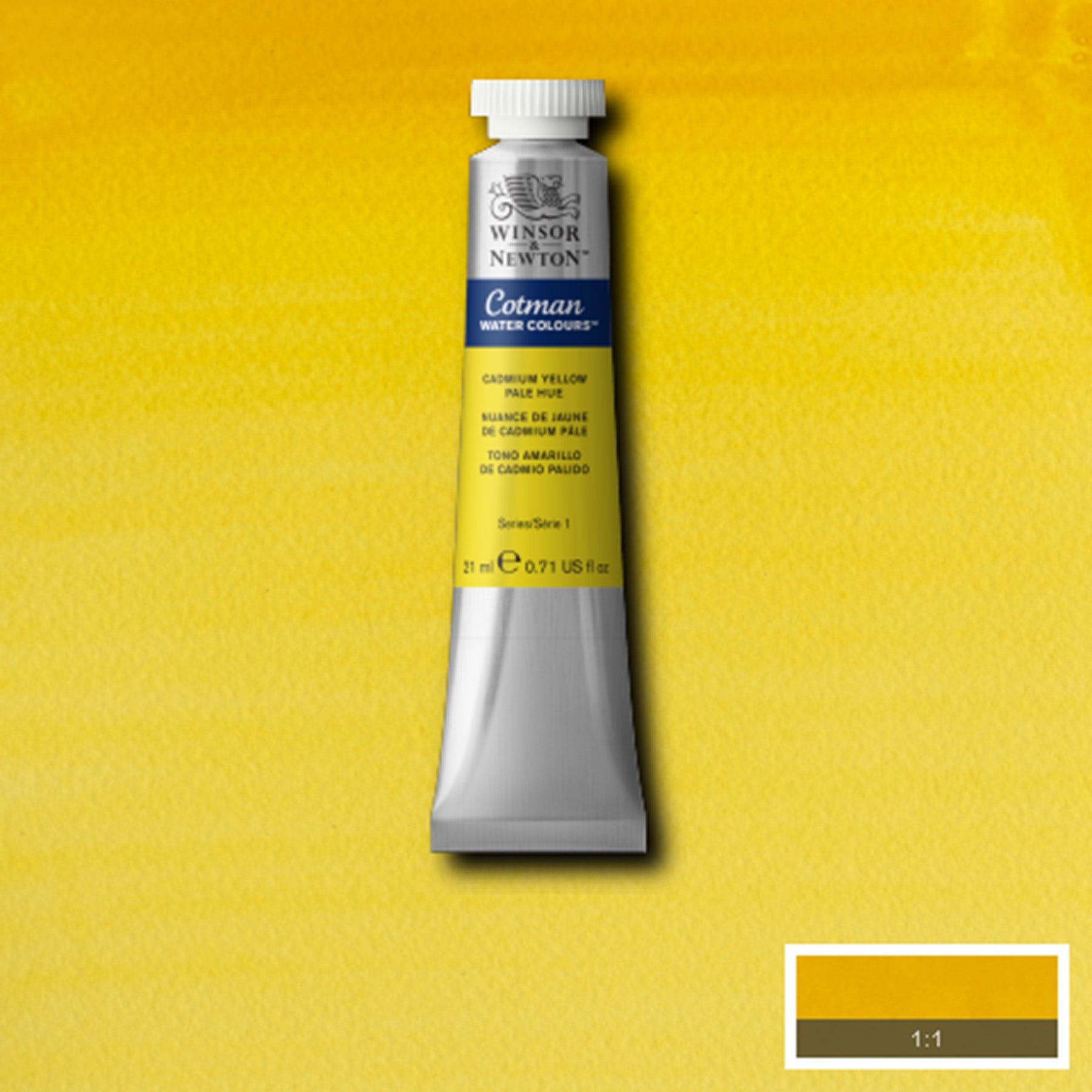 CWC 21ml tube - Cadmium Yellow Pale Hue