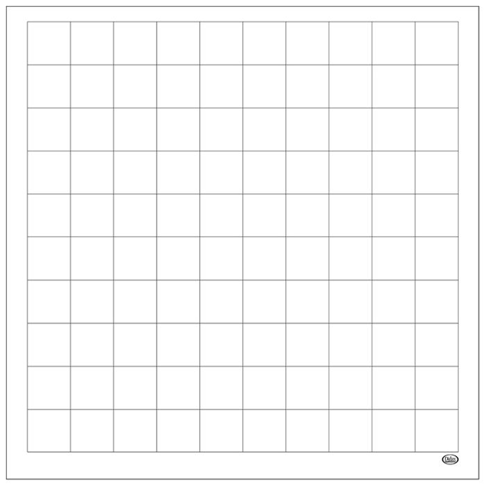 Demonstration Magnetic Dry-Erase Graphing Grid