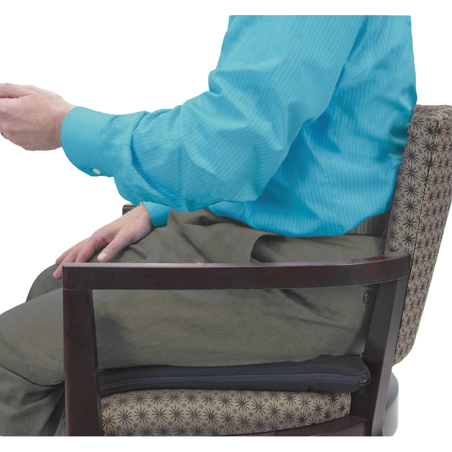 Hook Mount - Black - Polyurethane, Memory Foam - 1 Each
