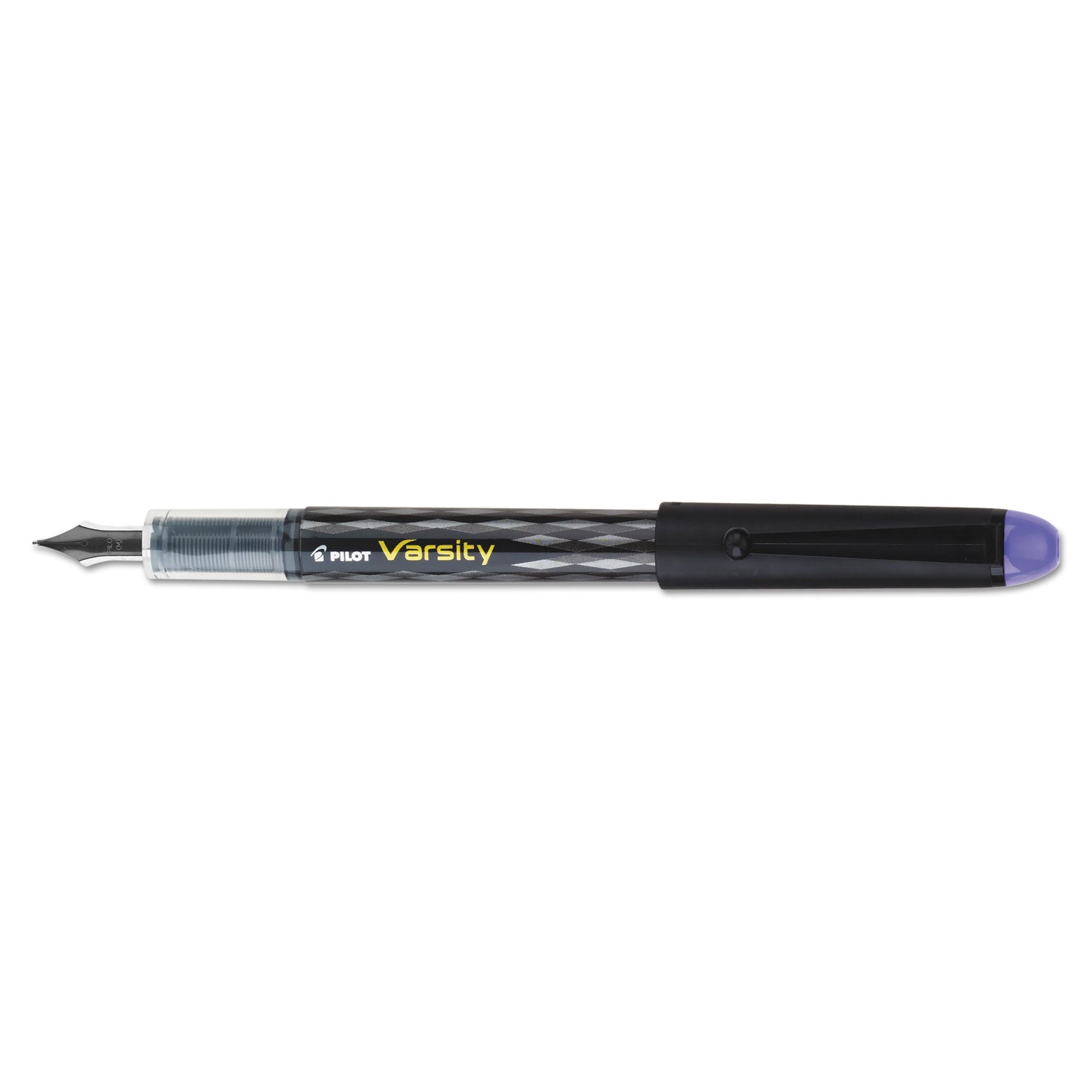 Pilot Varsity Disposable Fountain Pens - Medium Pen Point - Purple Ink - Water Based - 1 Each