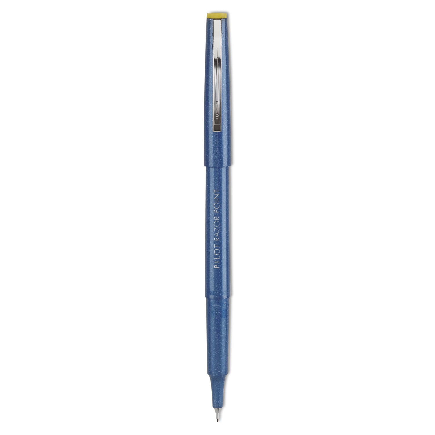Pilot Marker Pens - 0.3 mm Extra Fine Pen Point - Blue Ink - Blue Plastic Barrel - Metal Tip - Writing - 1 Dozen