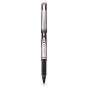 Pilot Vball Grip Liquid Ink Rollerball Pens - 0.7 mm Fine Pen Point - Black Ink - Metal Barrel - 1 Dozen