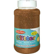 Glitter   16 Oz Bottle Copper by Charles Leonard