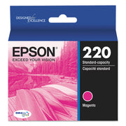 Epson DURABrite Ultra 220 Original Inkjet Ink Cartridge - Magenta - 1 Each