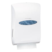 Touchless Dispenser - 18.9" Height x 13.3" Width x 5.9" Depth - Pearl White - Durable, Contemporary Style - 1 Carton