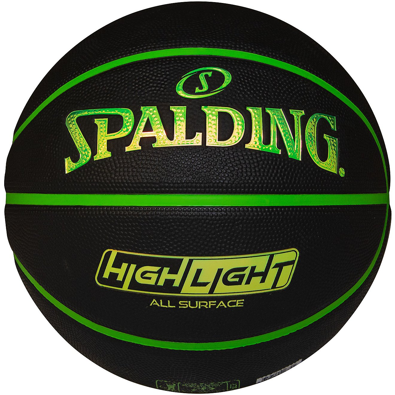 Spalding Highlight Green Size 7 Basketball