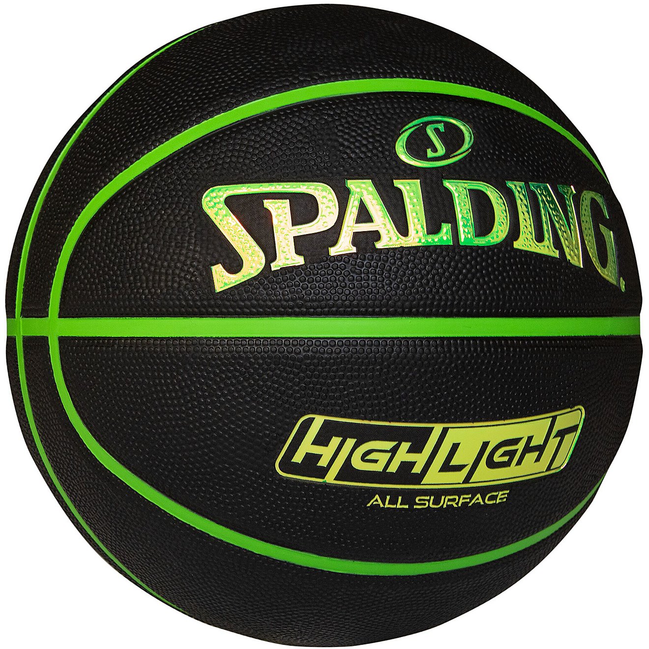 Spalding Highlight Green Size 7 Basketball