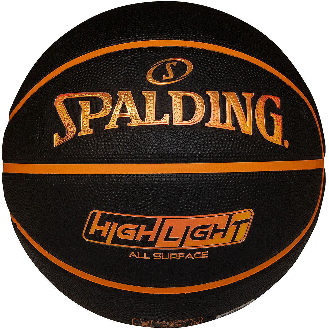 Spalding Highlight Orange Size 7 Basketball