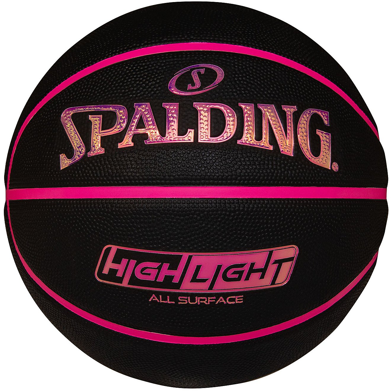 Spalding Highlight Pink Size 7 Basketball