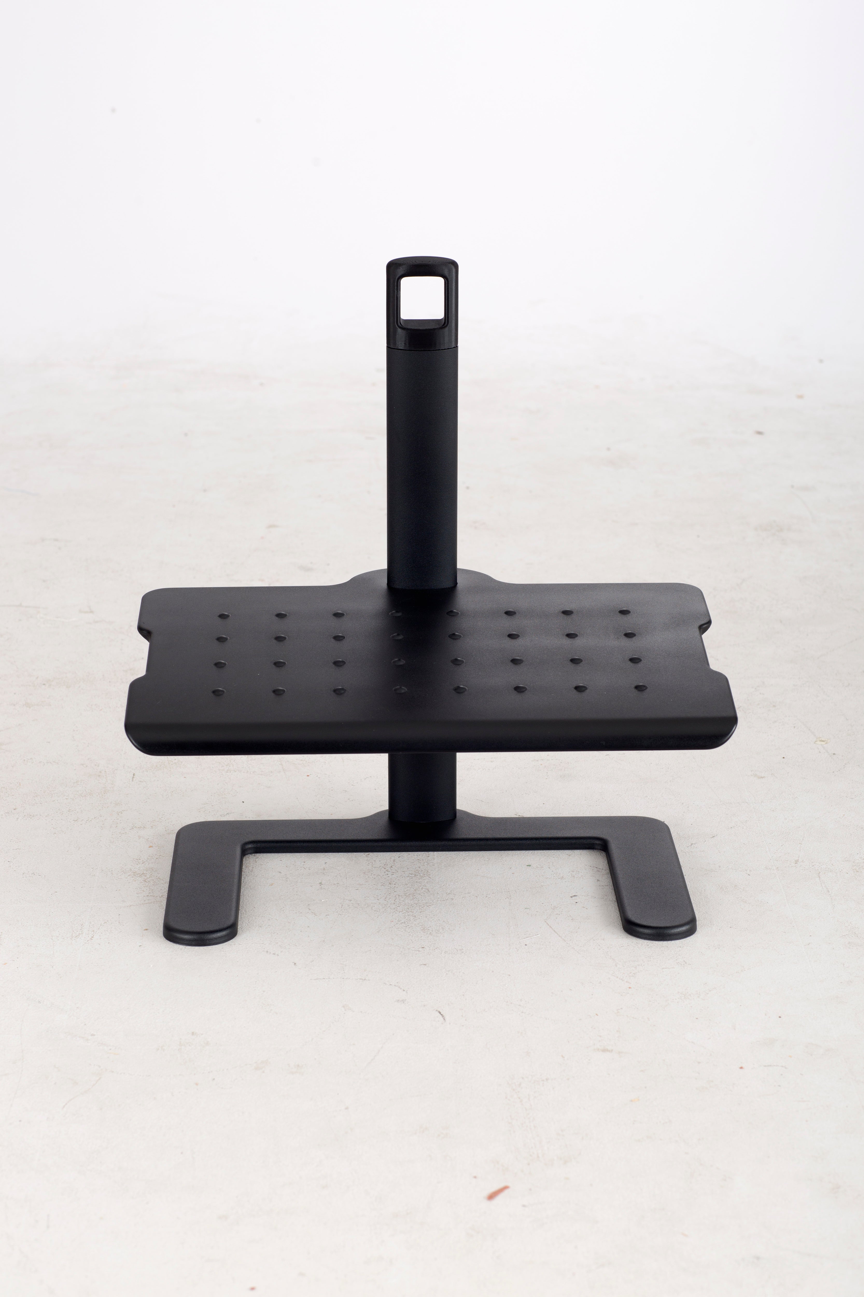 Footrest Adjustable Height Blk