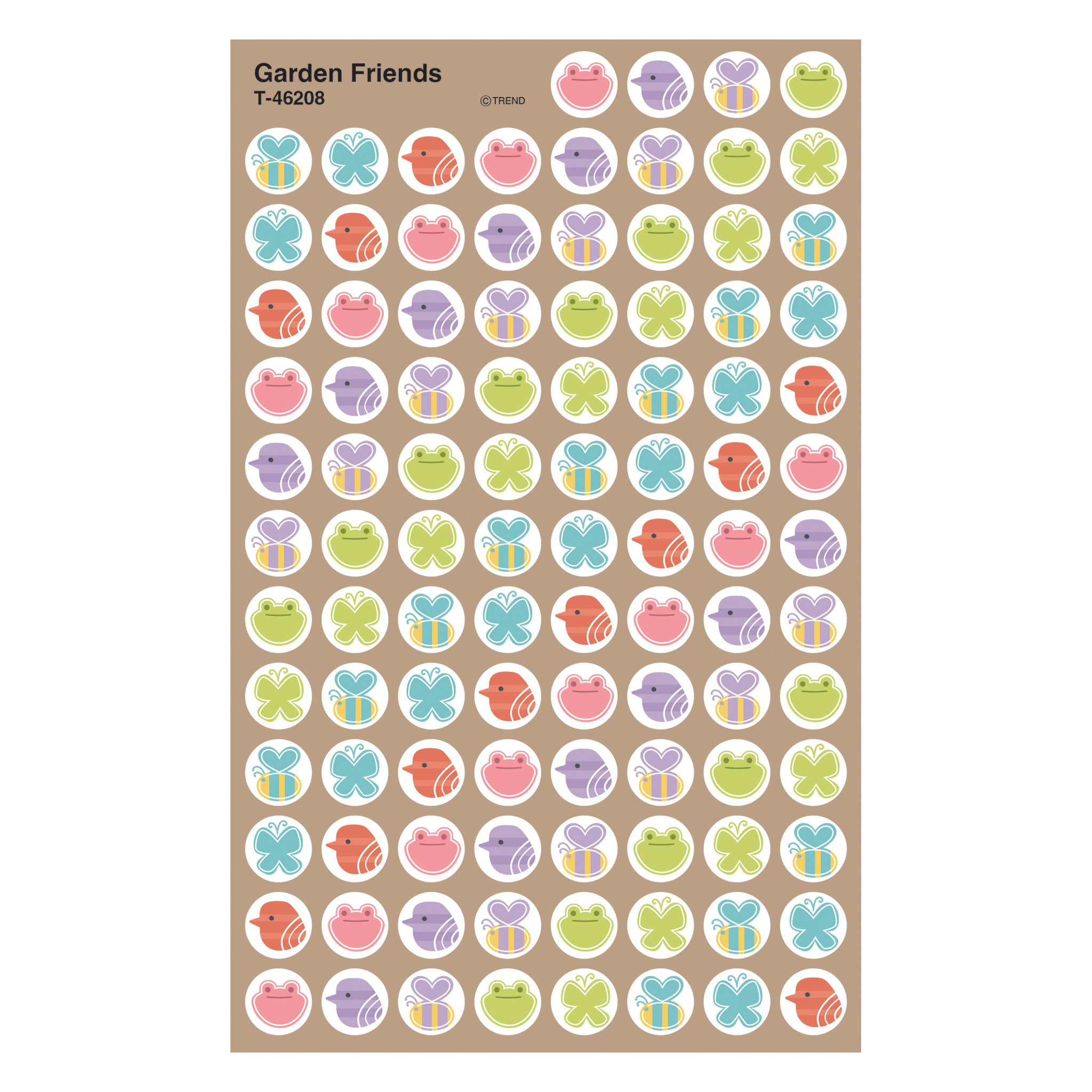 Garden Friends superSpots® Stickers, 800 Count
