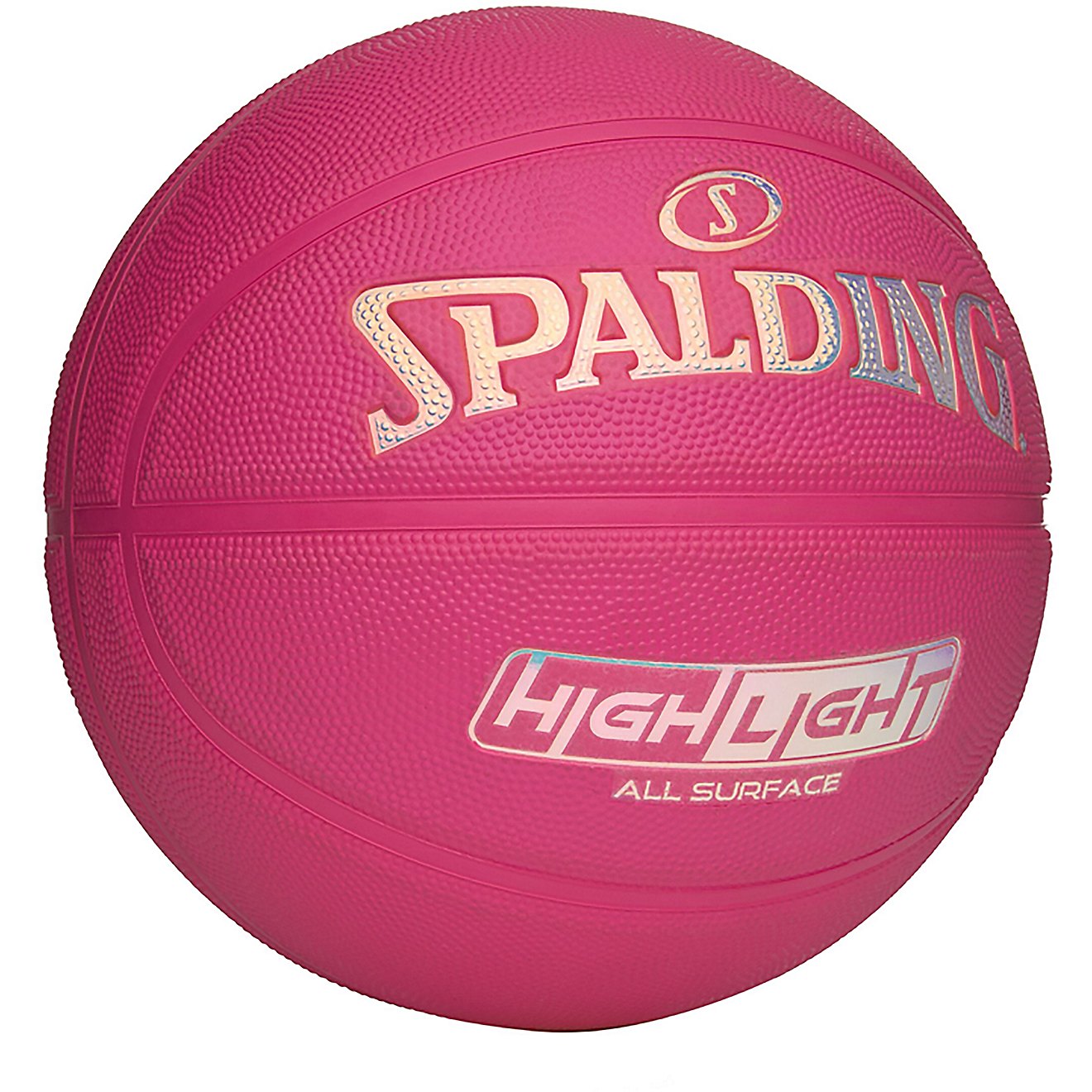 Spalding Highlight Color Rush Pink Size 6 Basketball