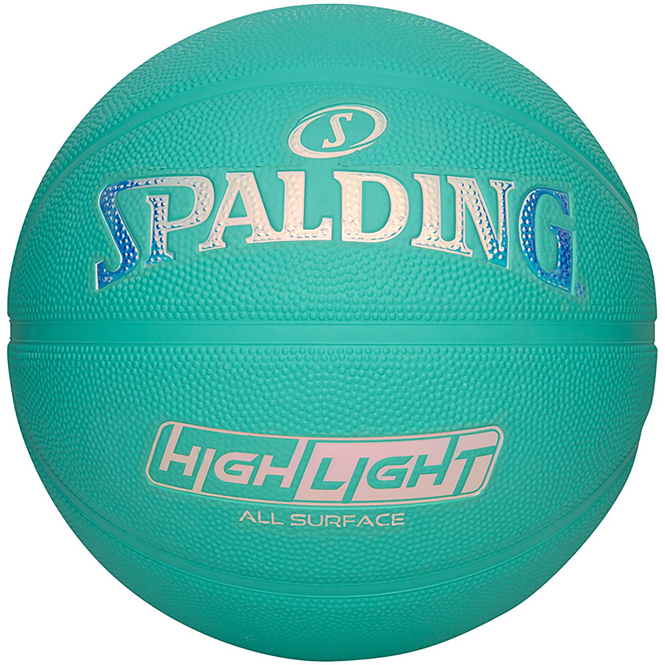 Spalding Highlight Color Rush Mint Size 7 Basketball