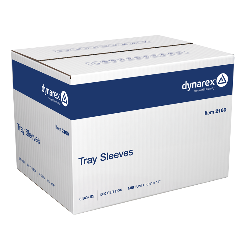 Tray Sleeves, 10 1/2" x 14", 6/500/cs - 500 pcs per Box/6 Boxes per Case