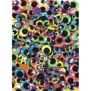 Creativity Street Wiggle Eyes Peel & Stick  Bright Colors  100/Pkg