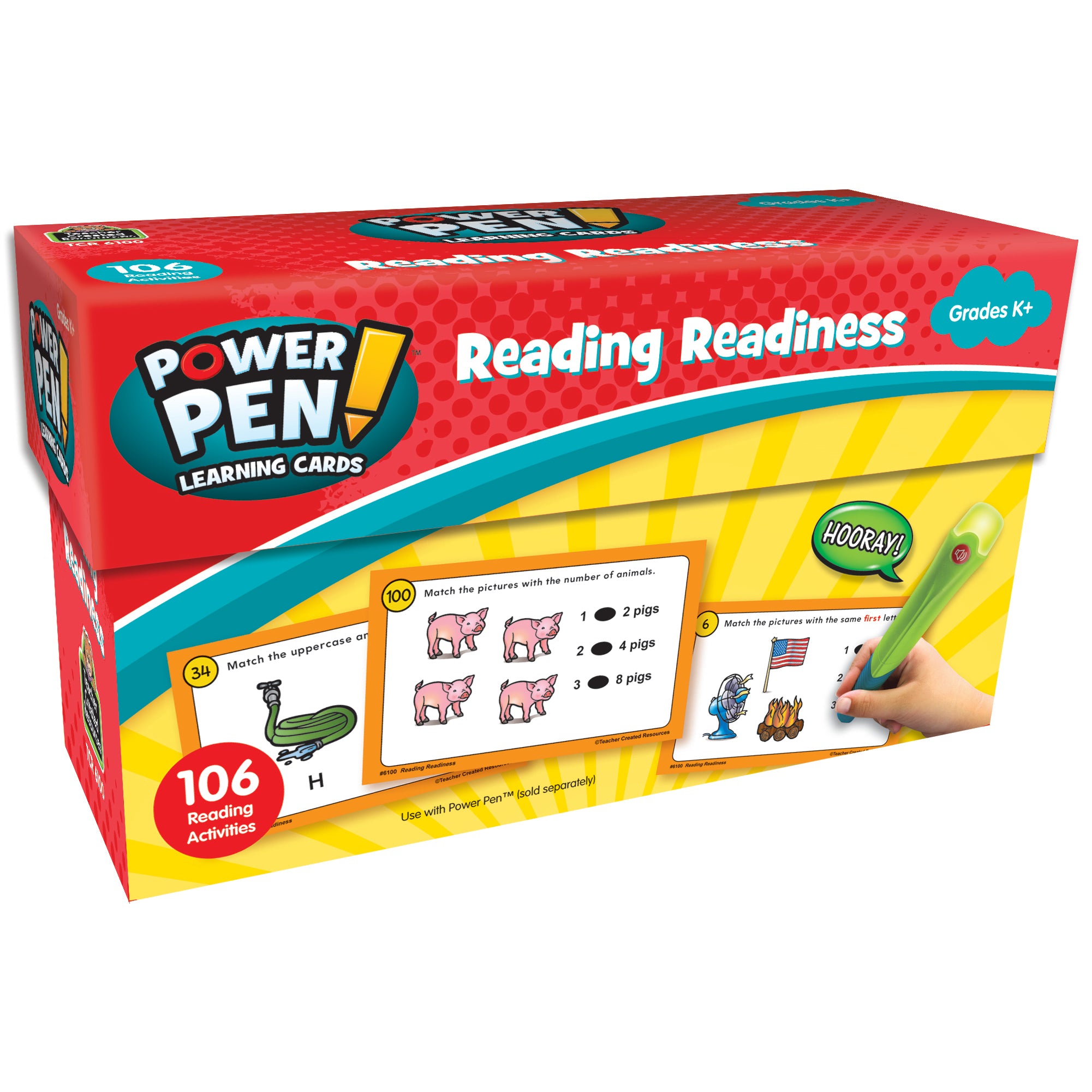 Power Pen® Learning Cards: Reading Readiness
