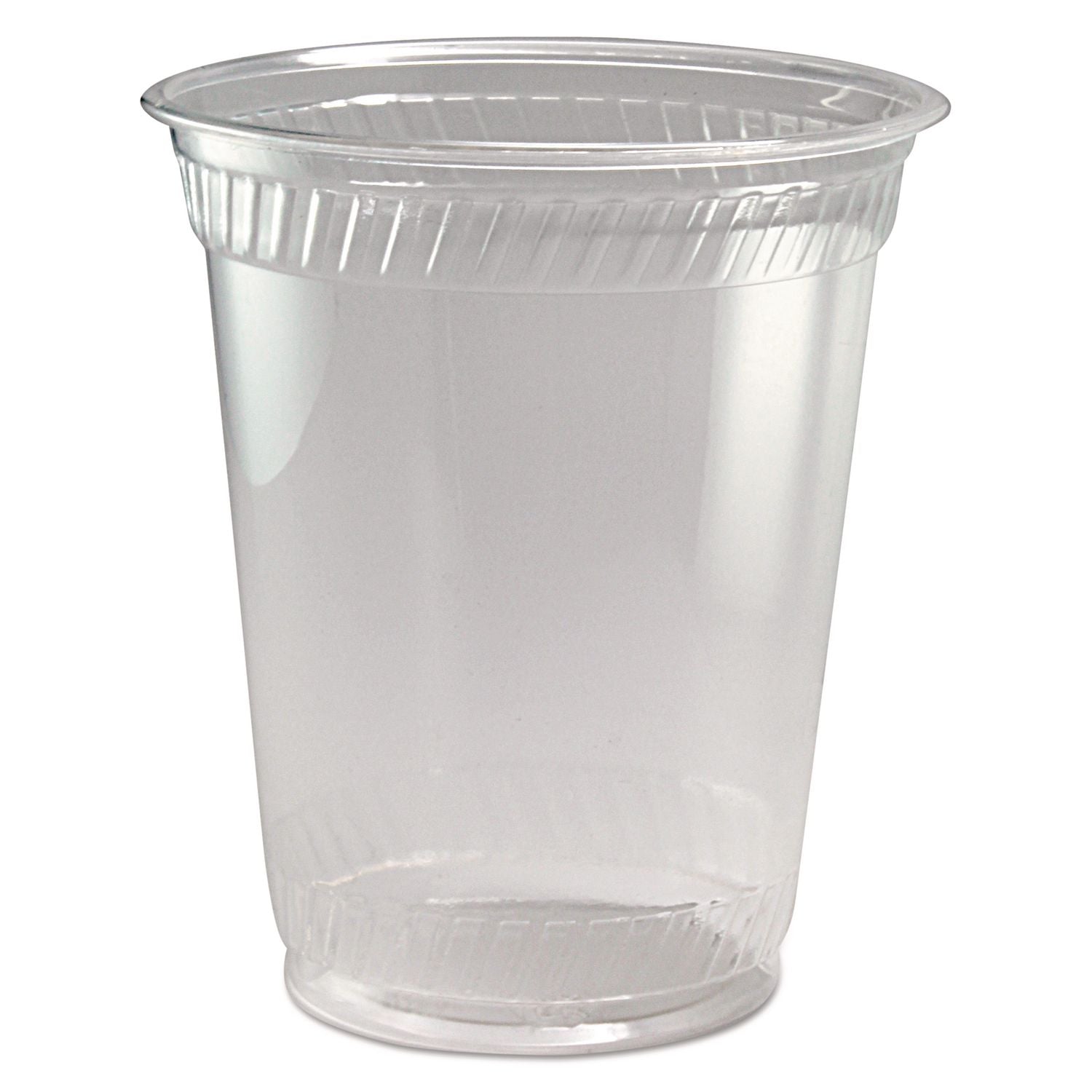 Greenware Cold Drink Cups, Squat, 12 oz to 14 oz, Sugarcane, Clear, 1,000/Carton