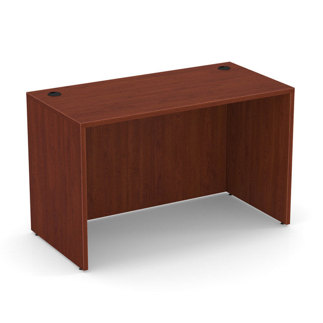 OfficeSource Laminate Desk Shell - 47''W x 24''D - Cherry