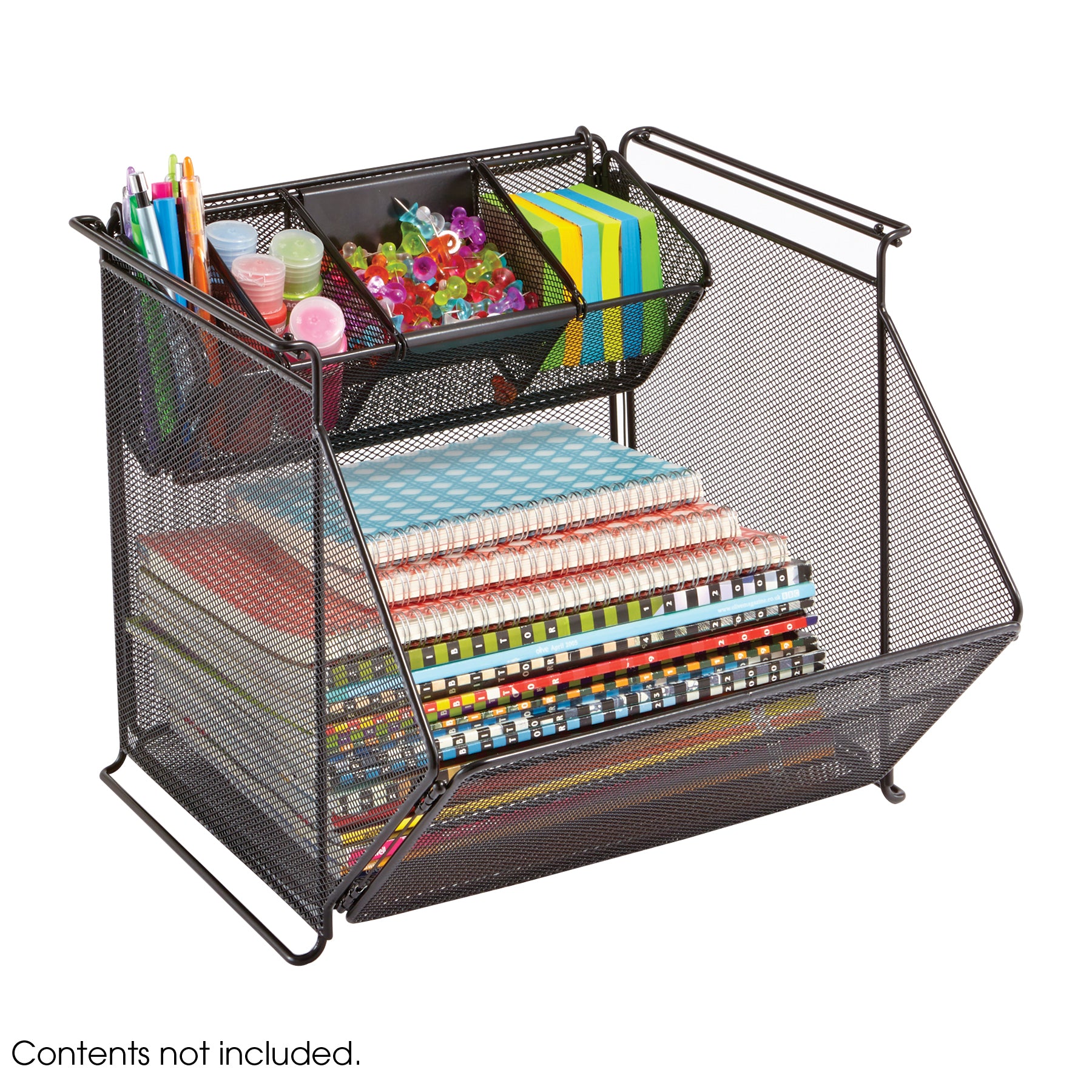 Orgnzr Onyx Stack Storage Bins