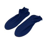Non-Skid Slippers, Large, Navy Blue - 1 pair per Box/12 boxes per Case