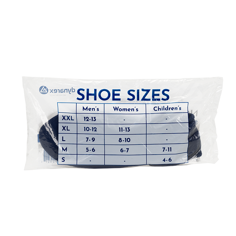 Non-Skid Slippers, Large, Navy Blue - 1 pair per Box/12 boxes per Case