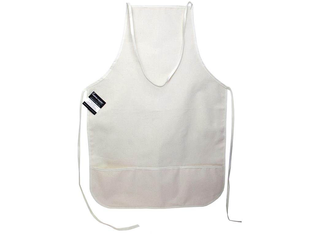 Mark Richards Wear M Canvas Apron W/Pkt 19x28 Nat