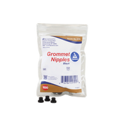 Grommet Nipples, Black, 25/100/cs - 100 pcs per Box/25 Boxes per Case