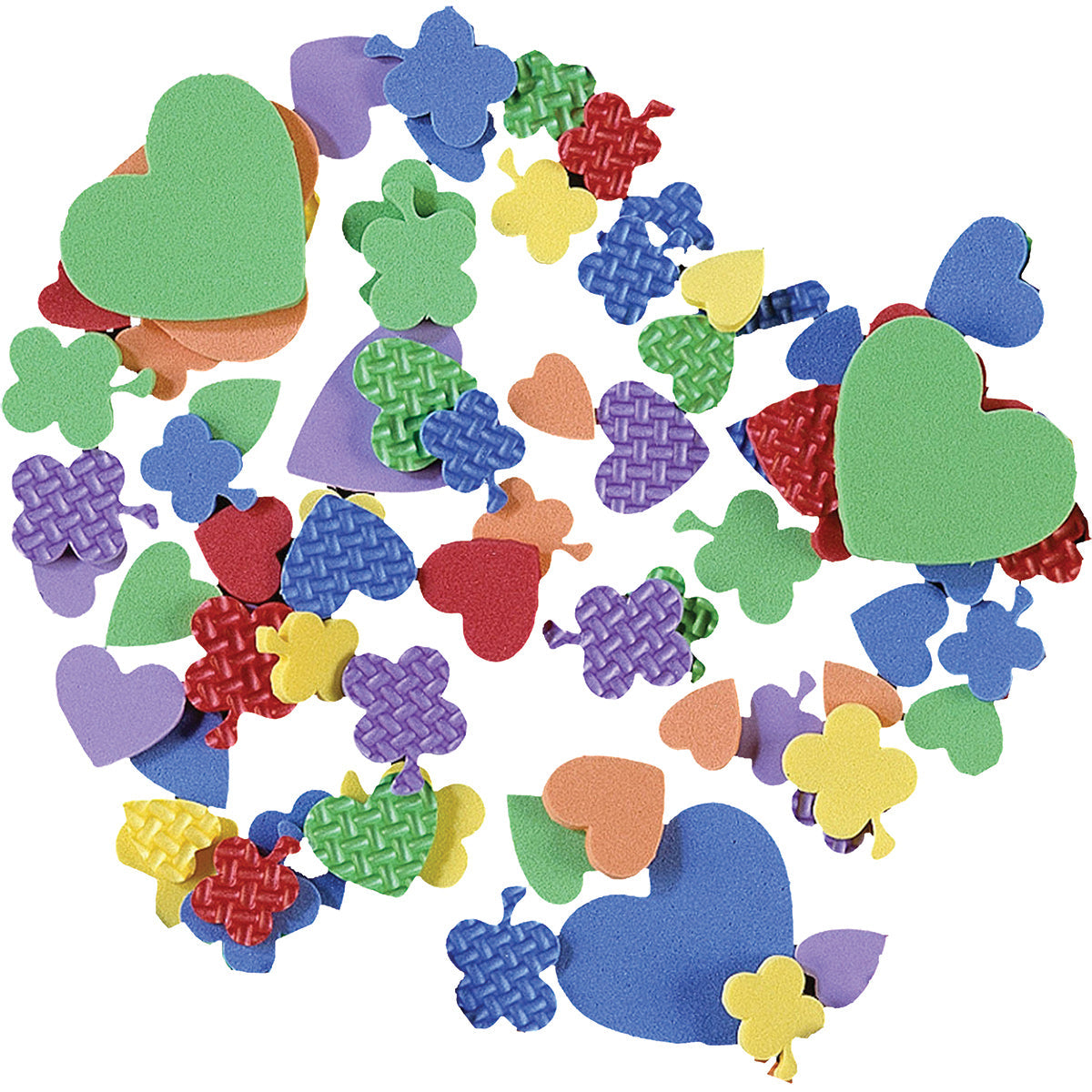 Foam Hearts & Flowers