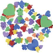 Foam Hearts & Flowers