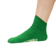 Slipper Socks, Medium, Green - 1 pair per Box/48 boxes per Case
