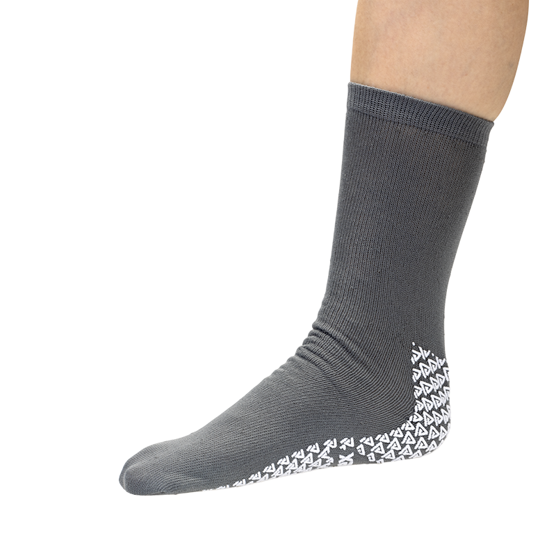 Slipper Socks, XX-Large, Gray - 1 pair per Box/48 boxes per Case