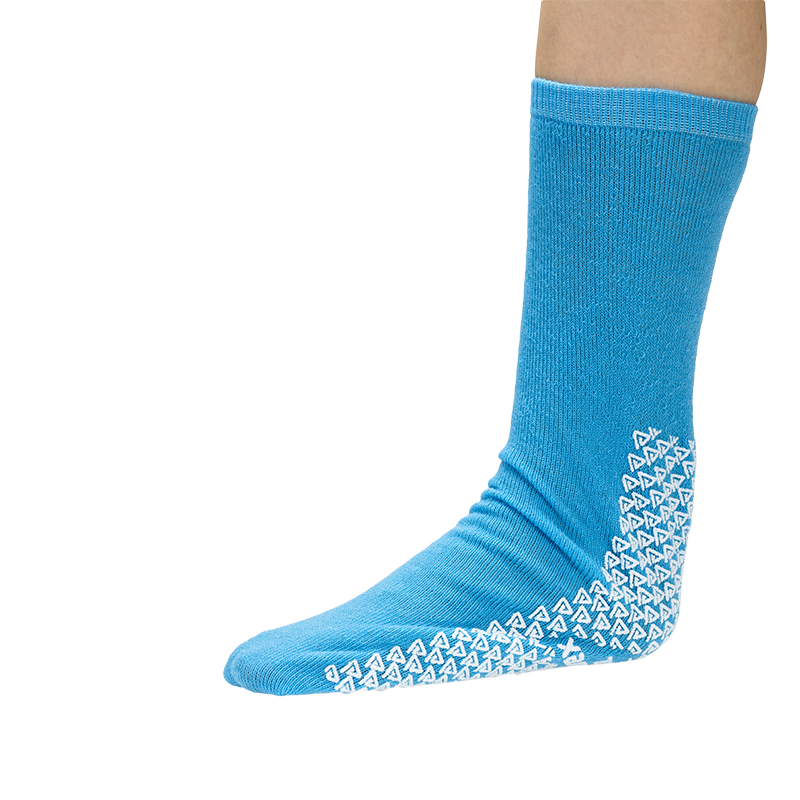 Slipper Socks, XXX-Large, Light Blue - 1 pair per Box/48 boxes per Case