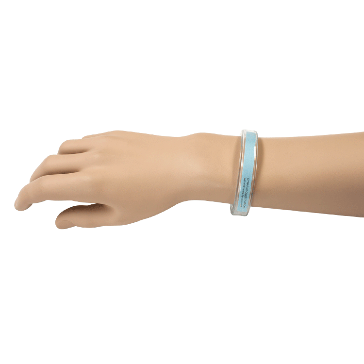 ID Bands, Clear Band w/Color Card Insert - 50 pcs per Box/5 Boxes per Case