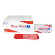 Universal Slipper Socks, Red - 1 pair per Box/48 boxes per Case