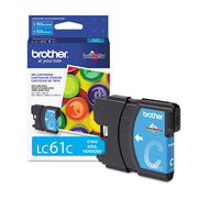 Brother Innobella LC61C Original Inkjet Ink Cartridge - Cyan - 1 Each
