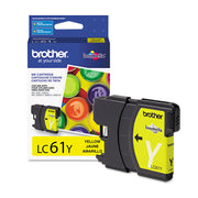 Brother Innobella LC61Y Original Inkjet Ink Cartridge - Yellow - 1 Each