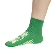Double Sided Slipper Socks, Medium, Green - 1 pair per Box/48 boxes per Case