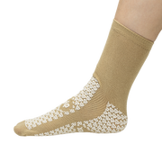 Double Sided Slipper Socks, X-Large, Beige - 1 pair per Box/48 boxes per Case