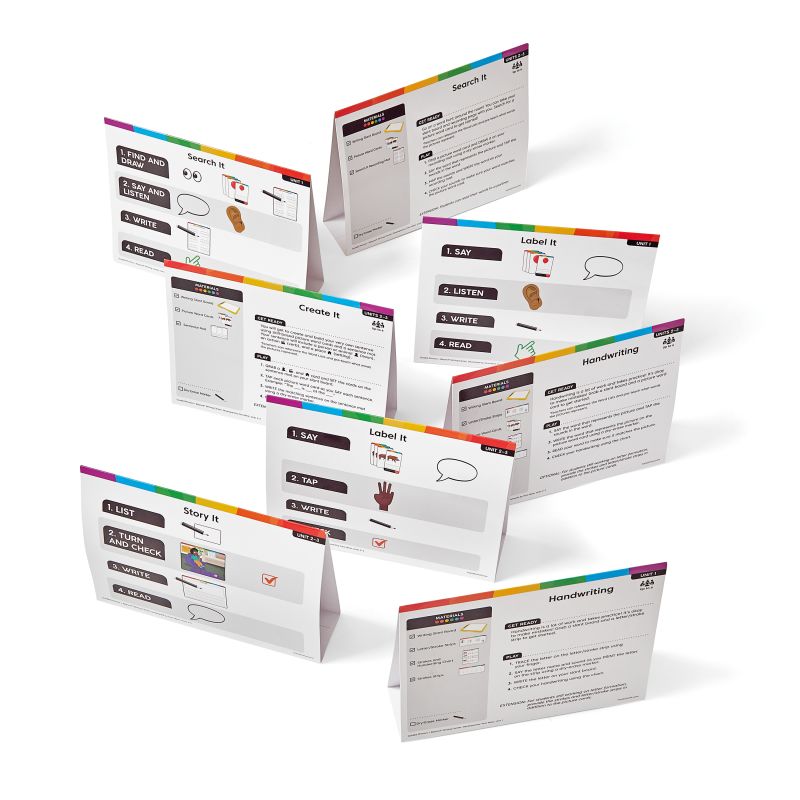 Guided Phonics + Beyond®, Writing Center, Units 1-3