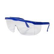 Safety Glasses, Blue frame - 50 pcs per Case