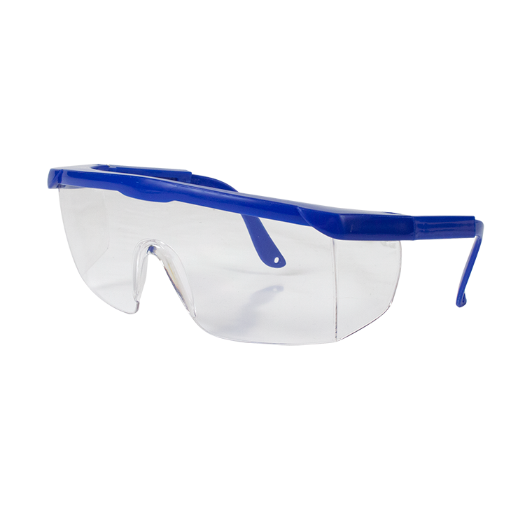 Safety Glasses, Blue frame - 50 pcs per Case