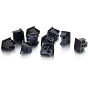 Network Cable - Rj45 Right Connector - Rj45 Left Connector - Black - Lifetime Wa