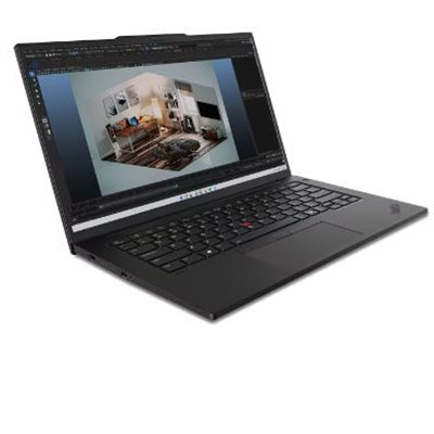 Lenovo - ThinkPad P14s Gen 5 14" Laptop - Intel Ultra 5 with 16GB Memory - 512GB SSD - Black