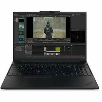 Lenovo ThinkPad P16s Gen 5 21XE0033US 16&amp;quot; Copilot+ PC Notebook - WUXGA - 60 Hz - Intel Core Ultra 7 Series 3 366H - vPro Technology - 64 GB - 1 TB SSD - English Keyboard - Black