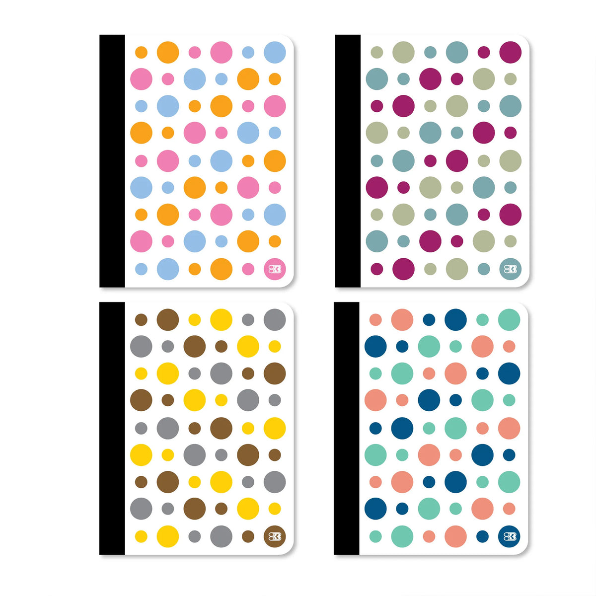 100CT CR POLKA DOT COMPOSITION BOOK